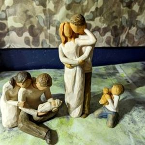 Willow Tree Figures Lot of 3